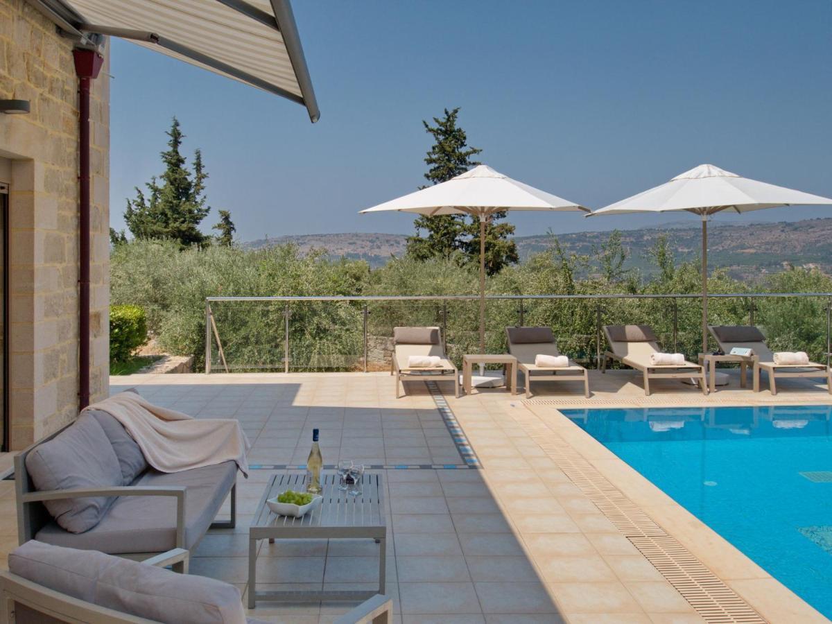 Alikampos Villa Olivia With Pool Vrises Crete מראה חיצוני תמונה