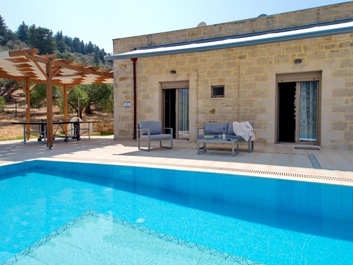 Alikampos Villa Olivia With Pool Vrises Crete מראה חיצוני תמונה