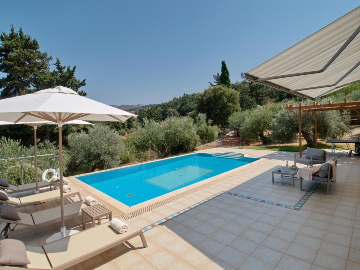 Alikampos Villa Olivia With Pool Vrises Crete מראה חיצוני תמונה